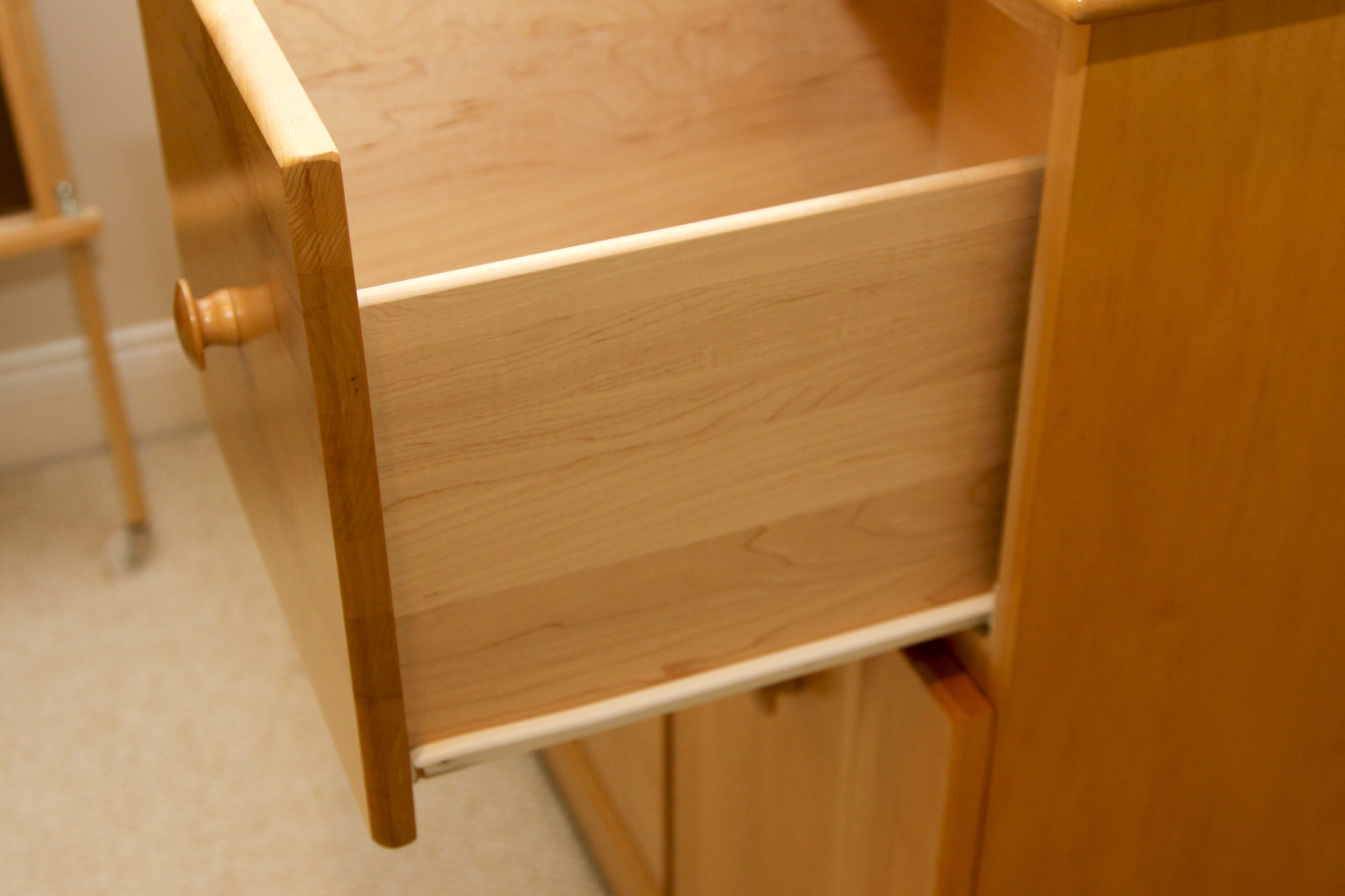 Wood Dresser and Changing Table