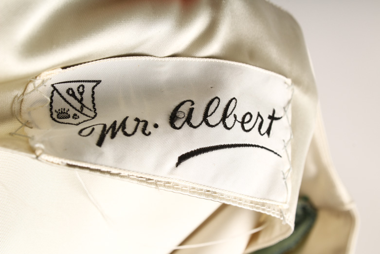 Pair of Vintage Ivory Cocktail Dresses