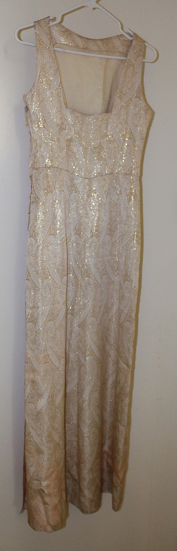 Pair of Vintage Ivory Cocktail Dresses