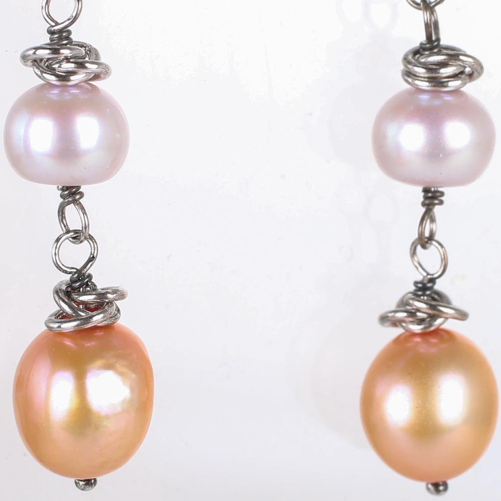 Honora Sterling Silver Freshwater Pearl Drop Earrings