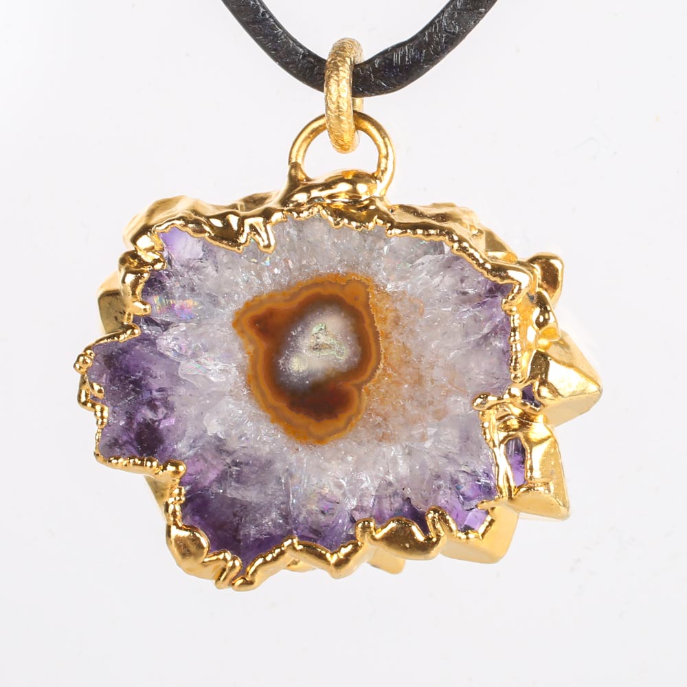 Nina Nguyen Geode Drop Earrings