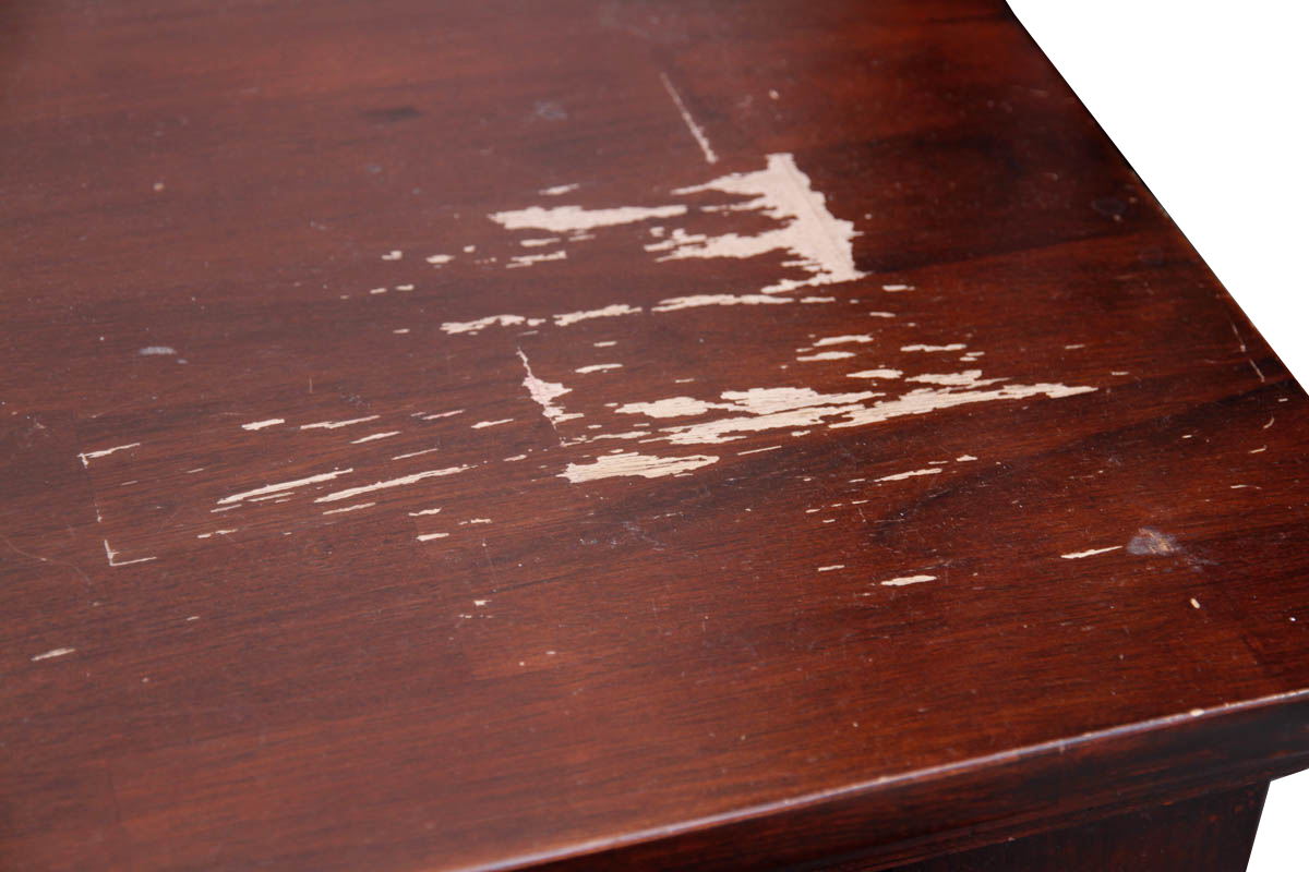 Contemporary Mahogany Finished Nightstands