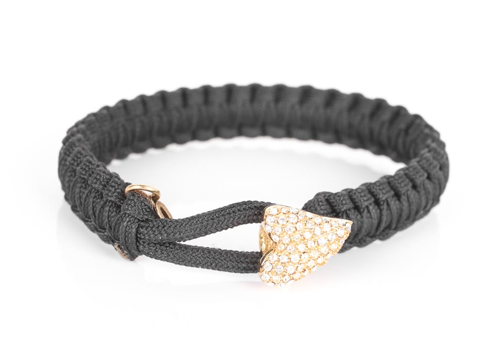 Paracord Bracelets with Sterling Silver Clasps