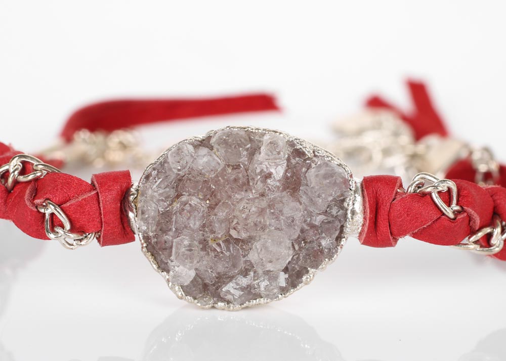Nina Nguyen Druzy Quartz Bracelet