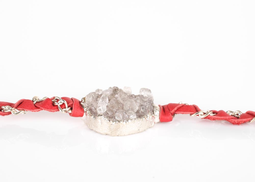 Nina Nguyen Druzy Quartz Bracelet