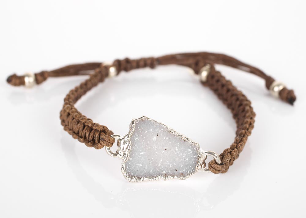 Nina Nguyen Druzy Quartz Bracelet