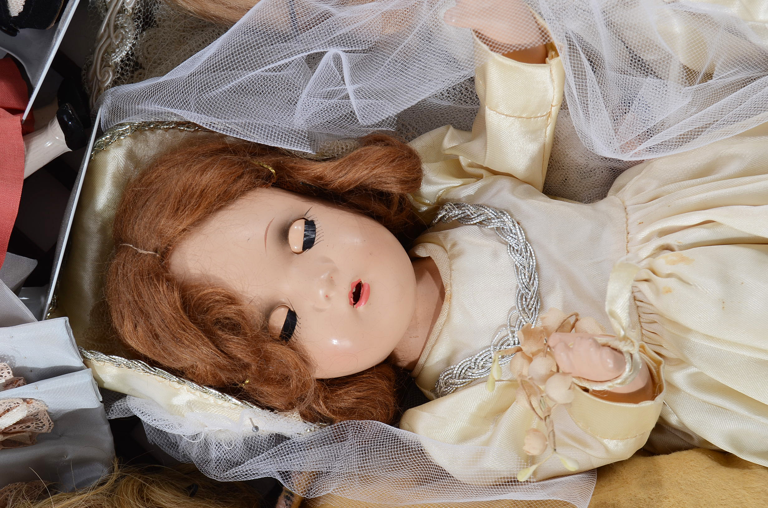 Collection of Assorted Vintage Composition Dolls