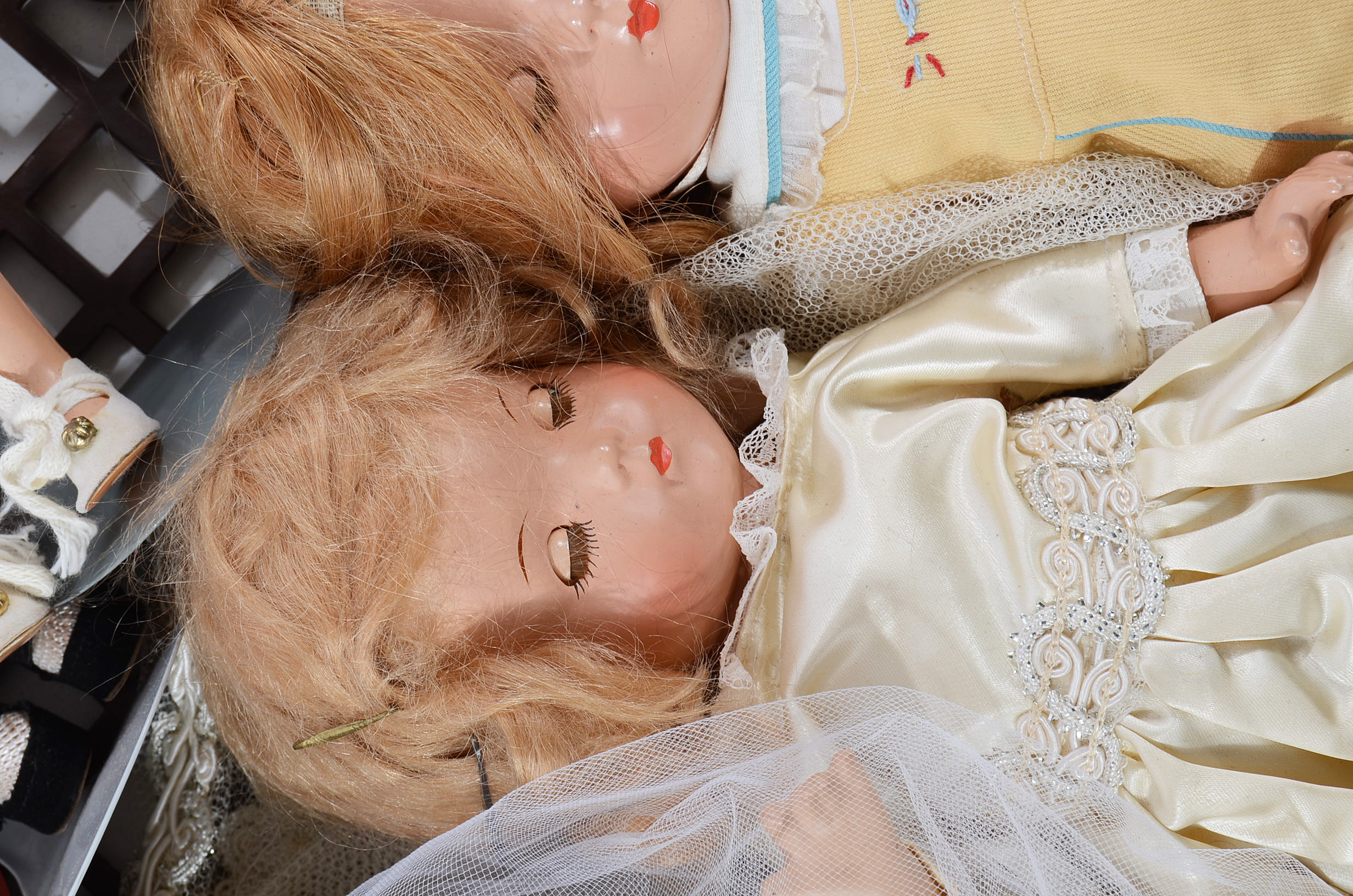 Collection of Assorted Vintage Composition Dolls