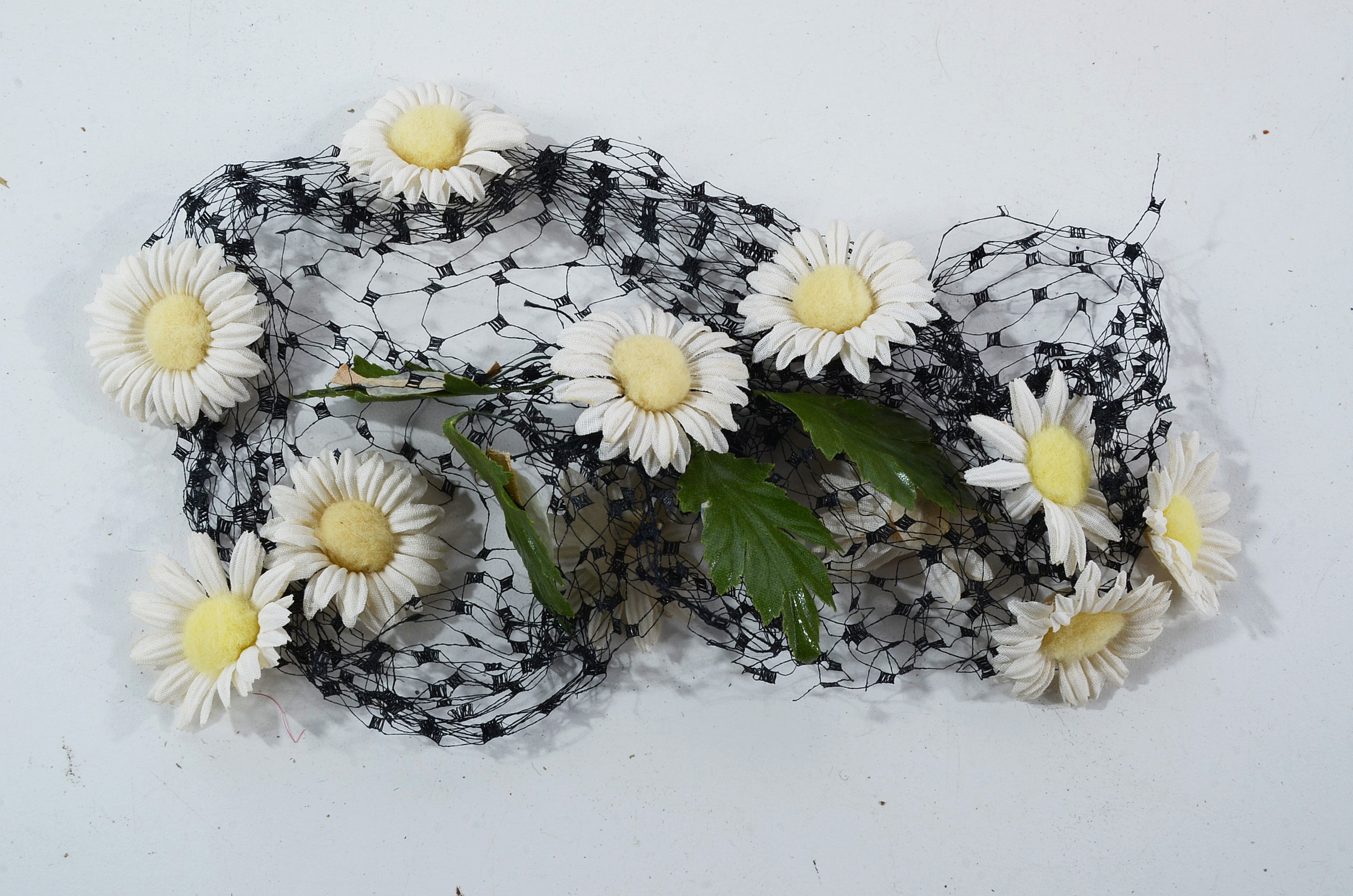 Women's Vintage Veil and Headband Hat