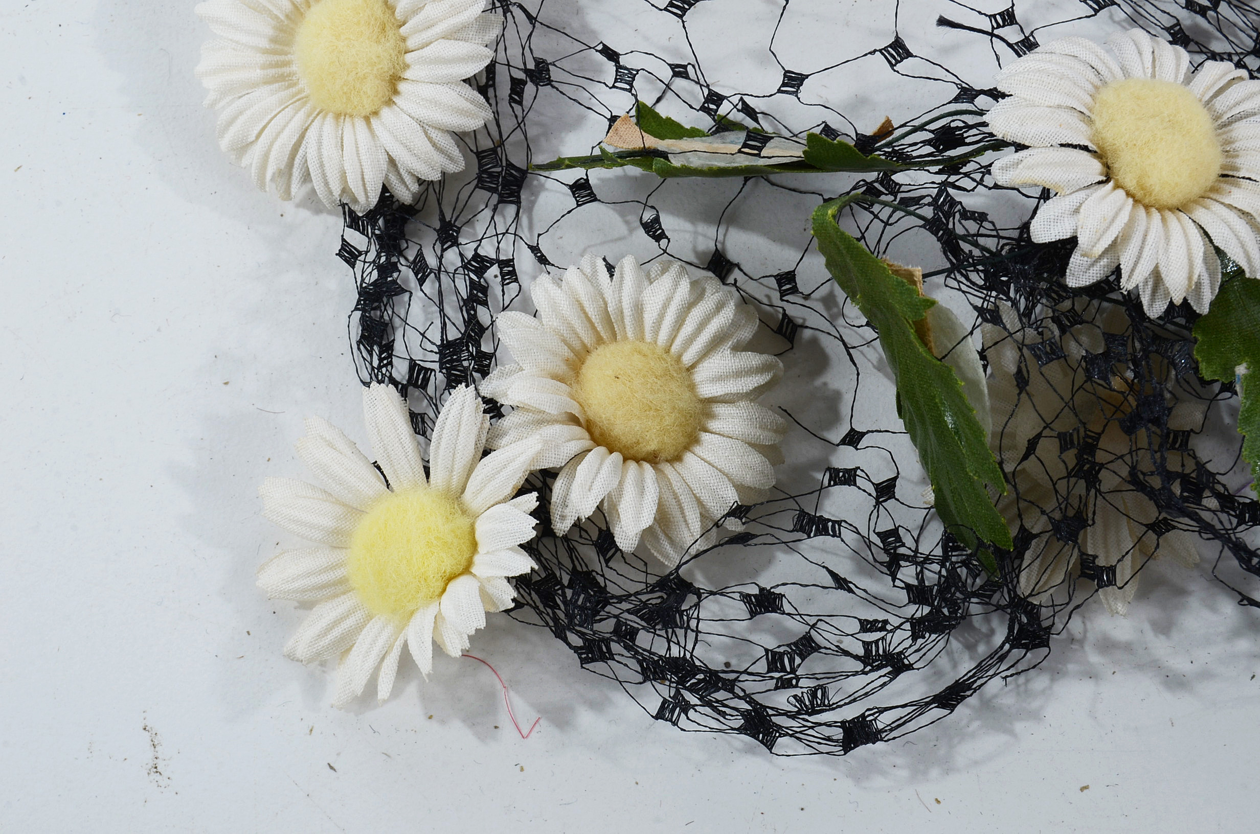 Women's Vintage Veil and Headband Hat