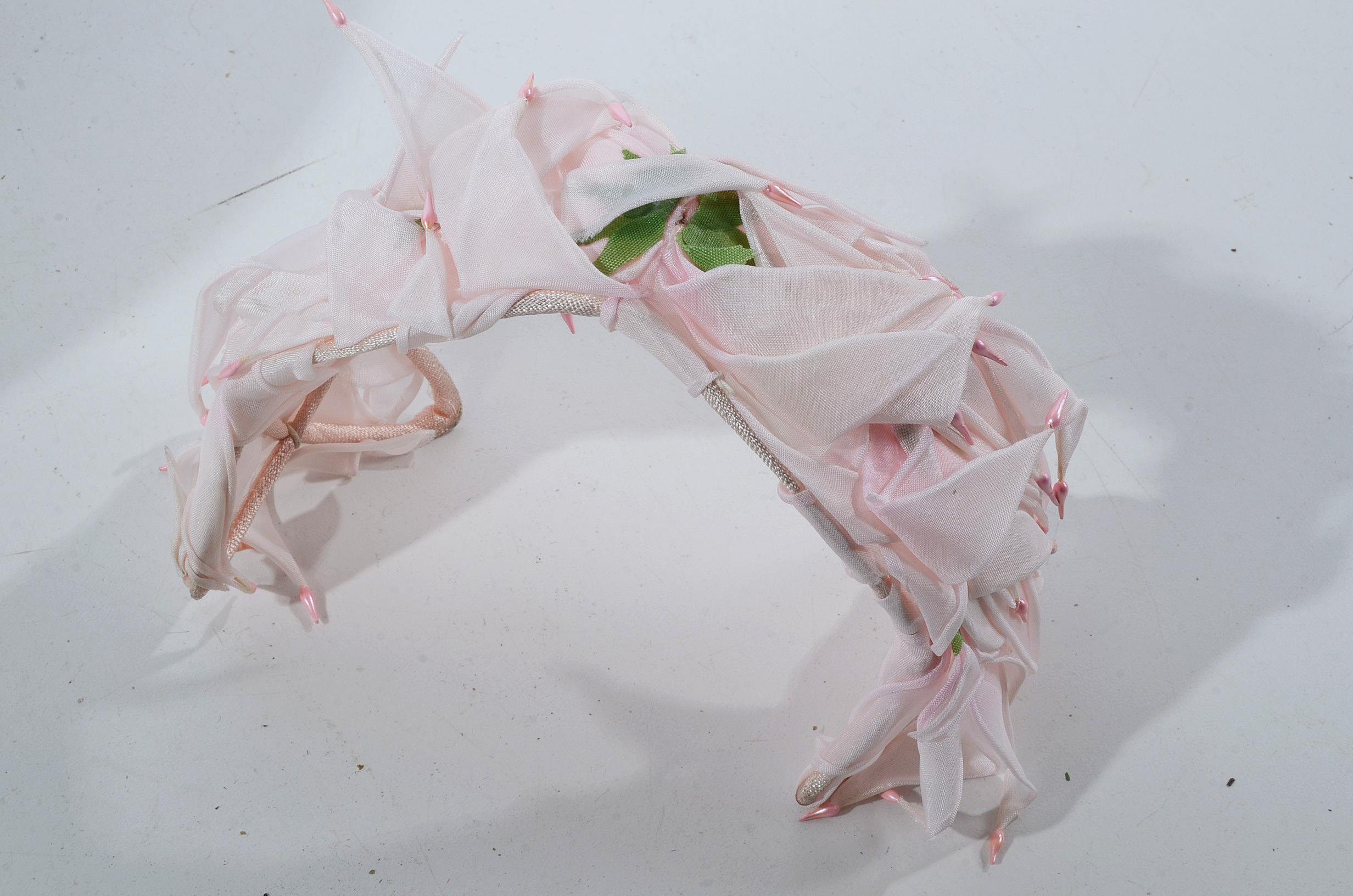 Women's Vintage Veil and Headband Hat