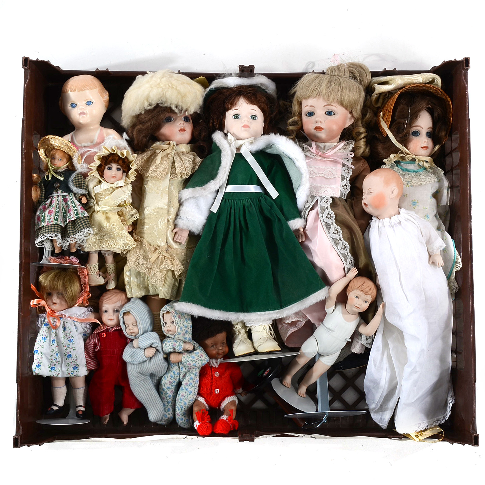 Large Collection of Contemporary Dolls