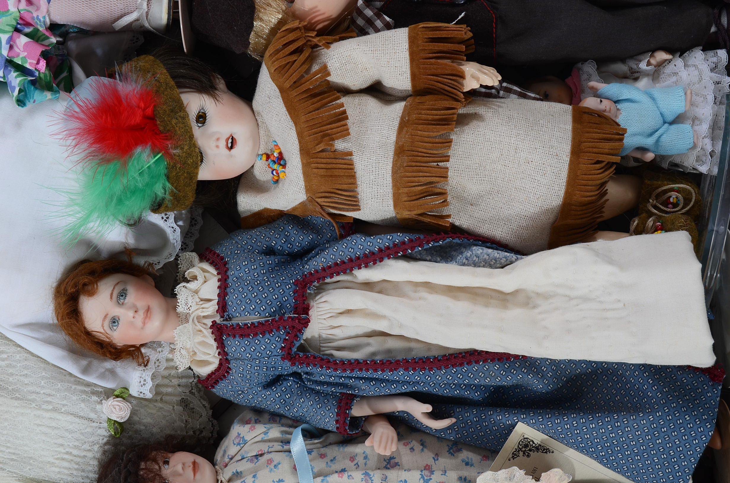 Large Collection of Contemporary Dolls