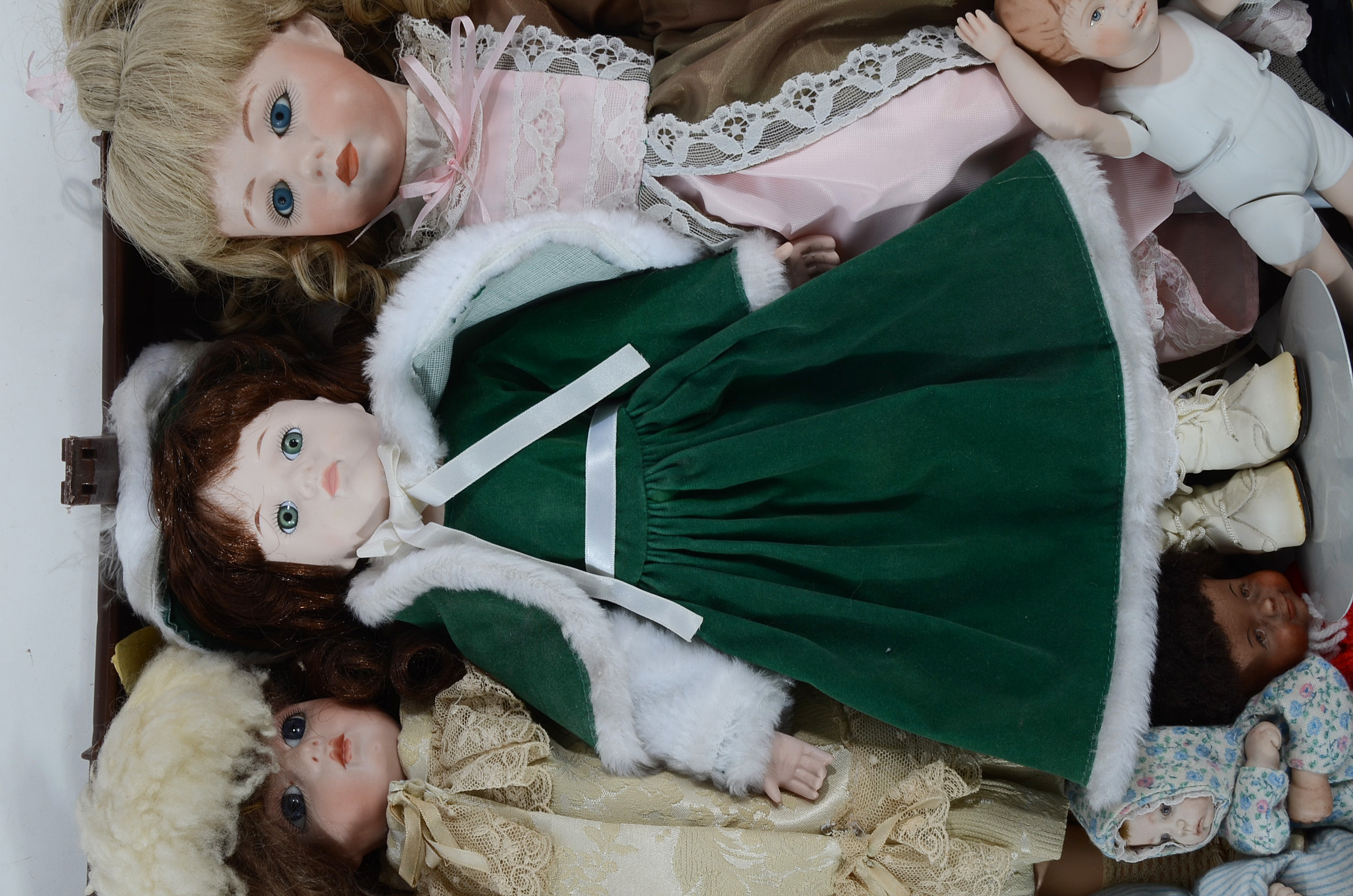 Large Collection of Contemporary Dolls