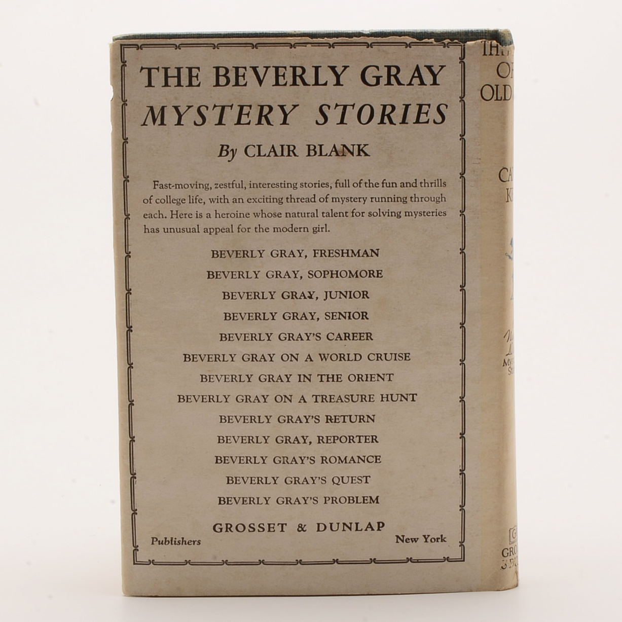 1944 "Nancy Drew Mystery Stories: The Secret of the Old Clock"