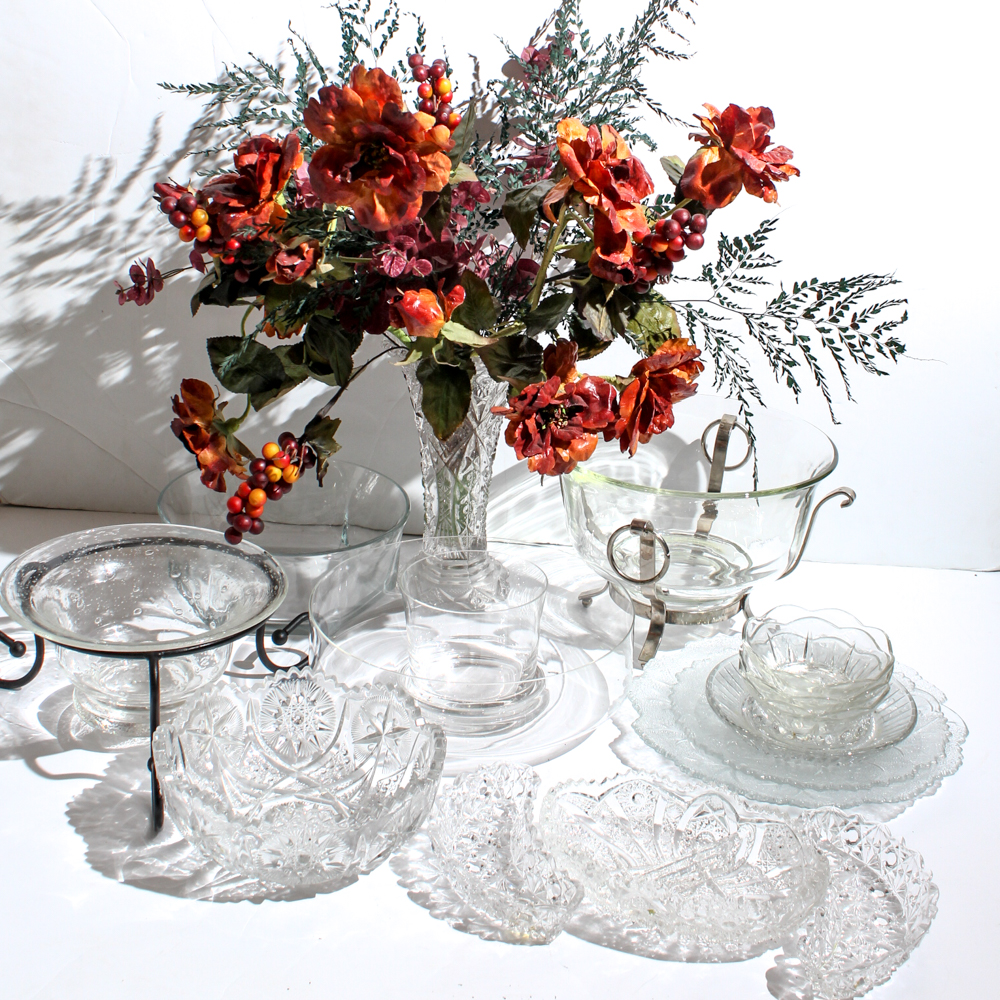 Pressed Glass Assortment