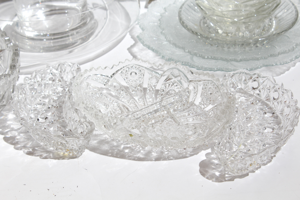 Pressed Glass Assortment