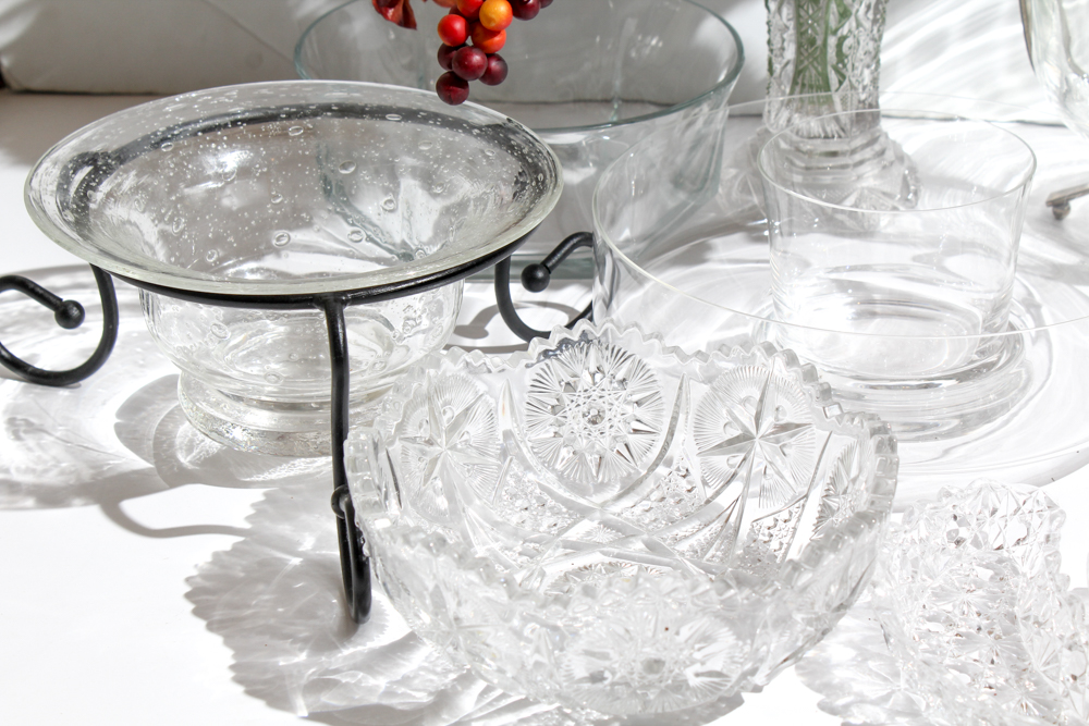 Pressed Glass Assortment