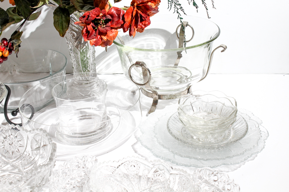 Pressed Glass Assortment