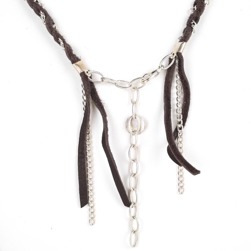 Nina Nguyen Druzy Quartz Necklace