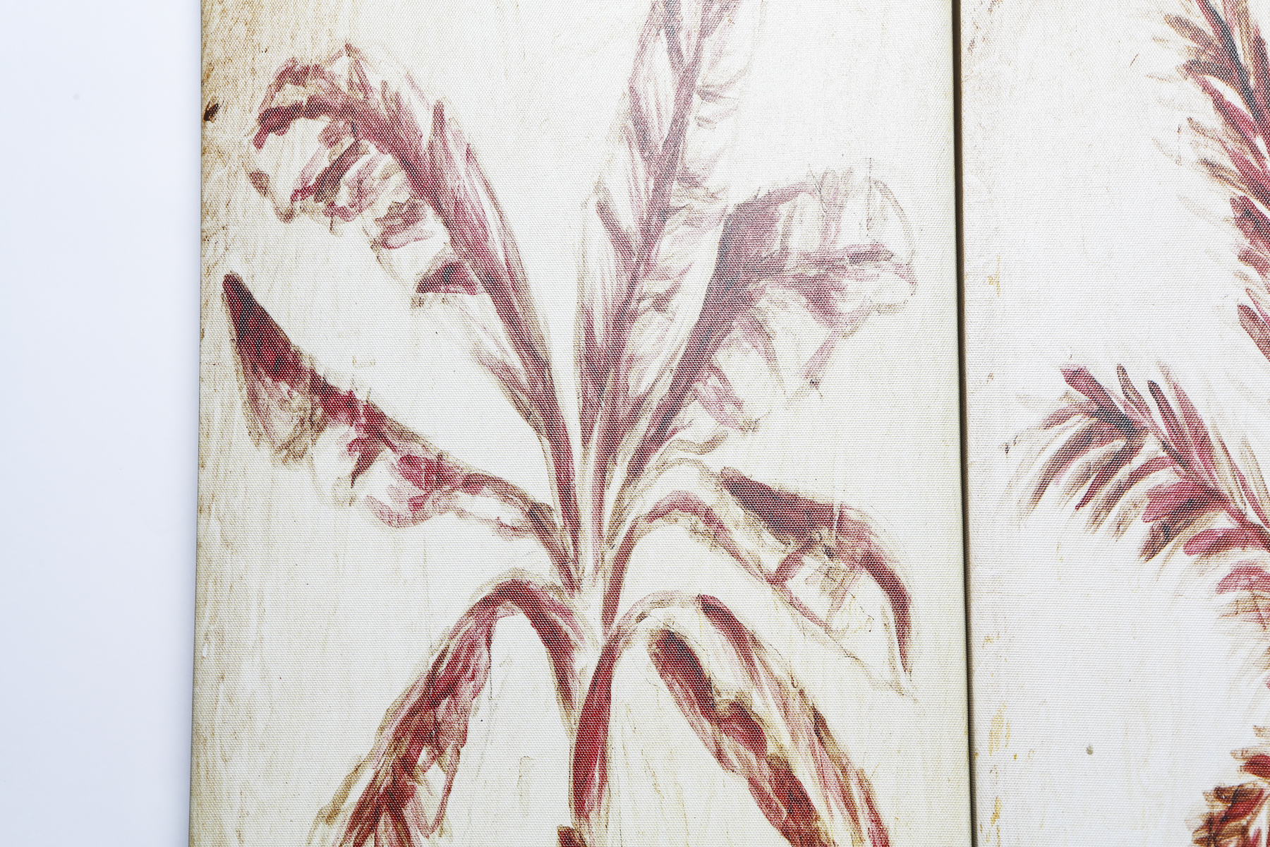 Pair  of Giclees on Canvas of Palm Trees