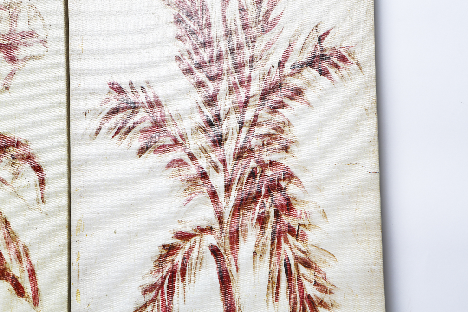 Pair  of Giclees on Canvas of Palm Trees