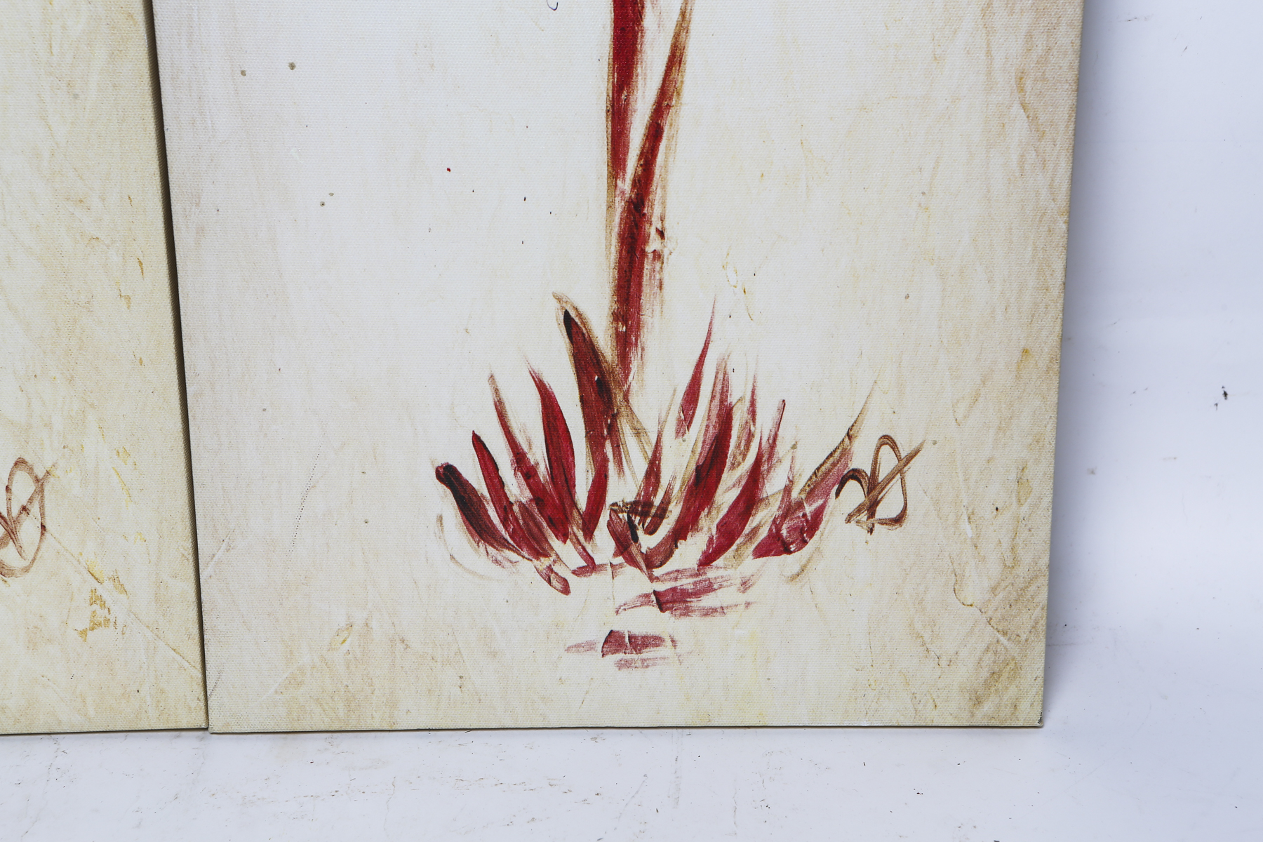 Pair  of Giclees on Canvas of Palm Trees