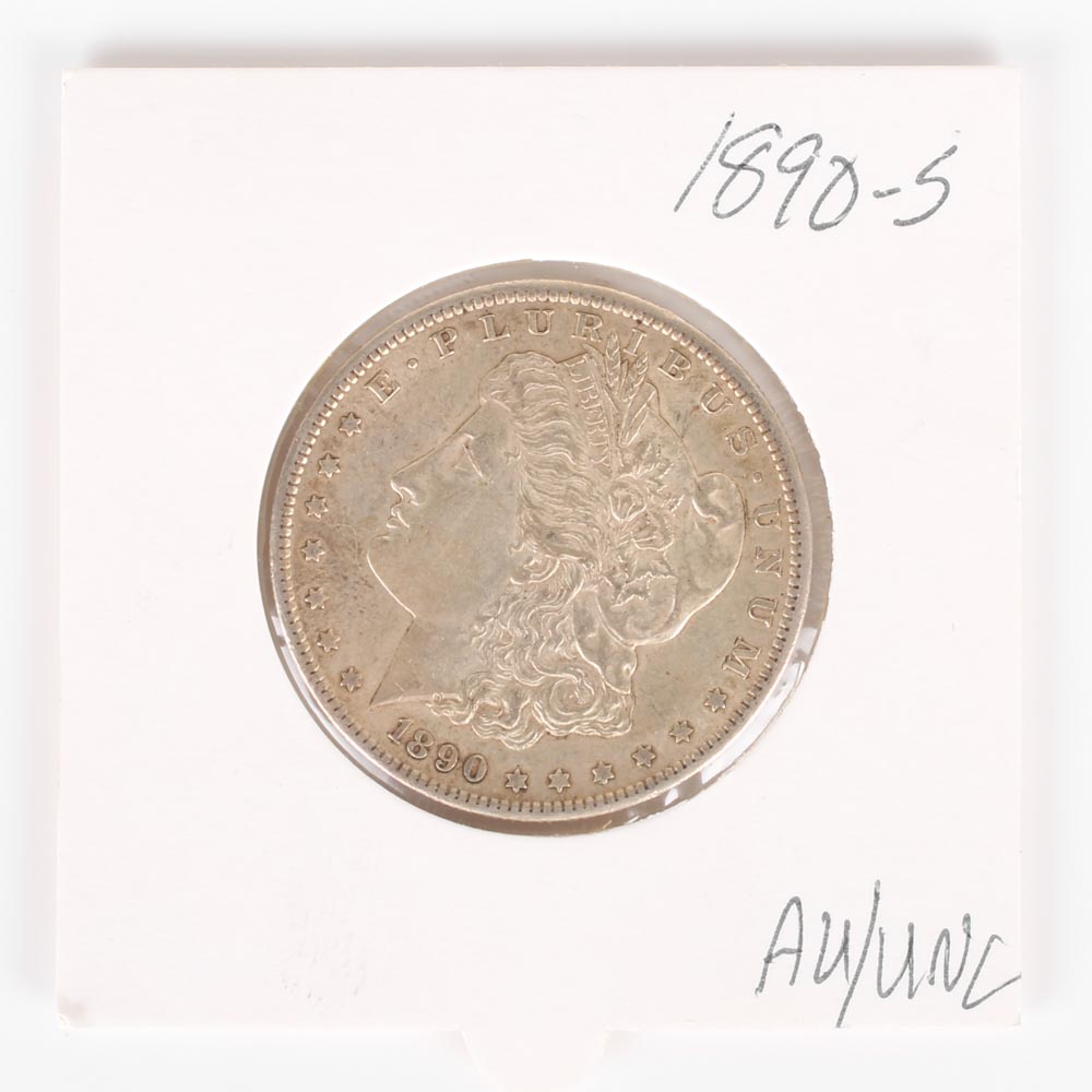1890 S Morgan Silver Dollar