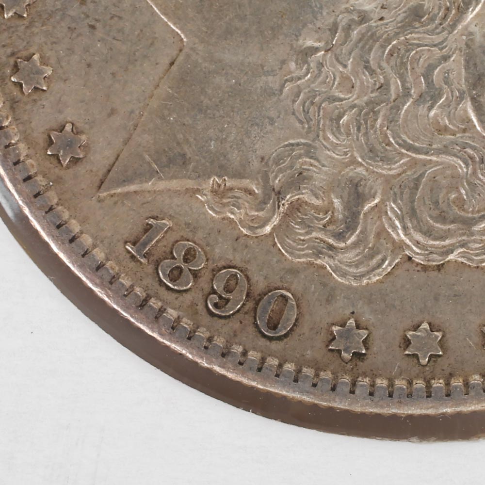 1890 S Morgan Silver Dollar