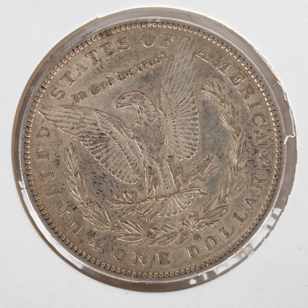 1890 S Morgan Silver Dollar