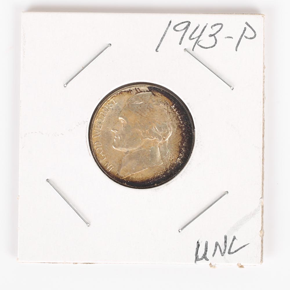 War Time Jefferson Nickels