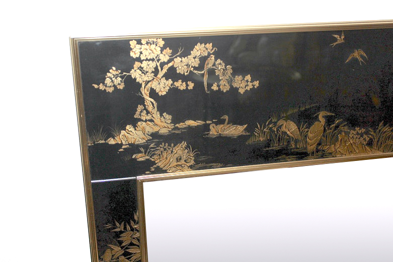 Chinoiserie Wall Mirror by La Barge