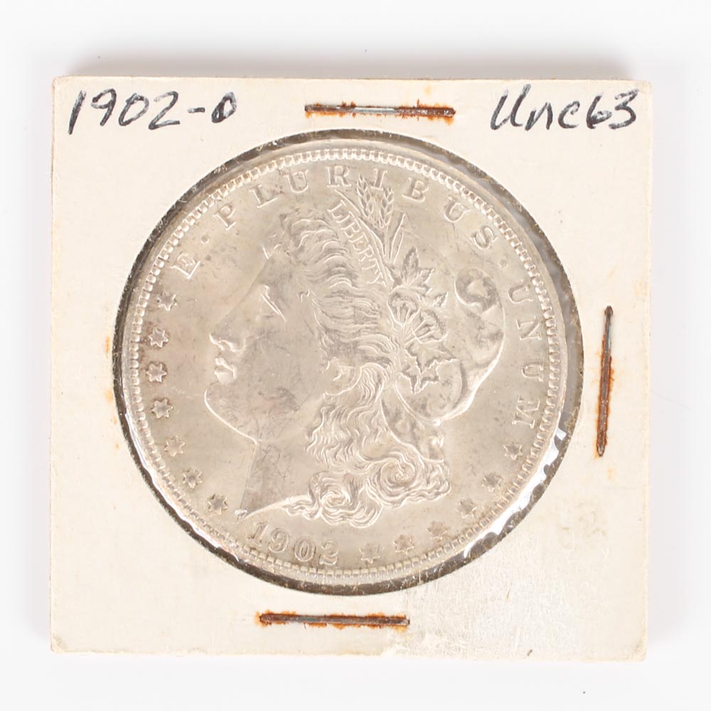 1902 O Morgan Silver Dollar