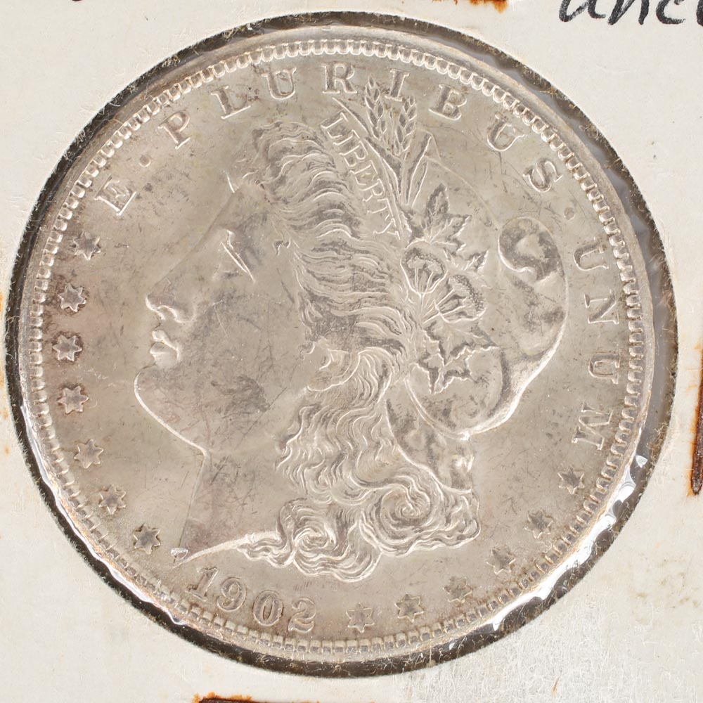 1902 O Morgan Silver Dollar