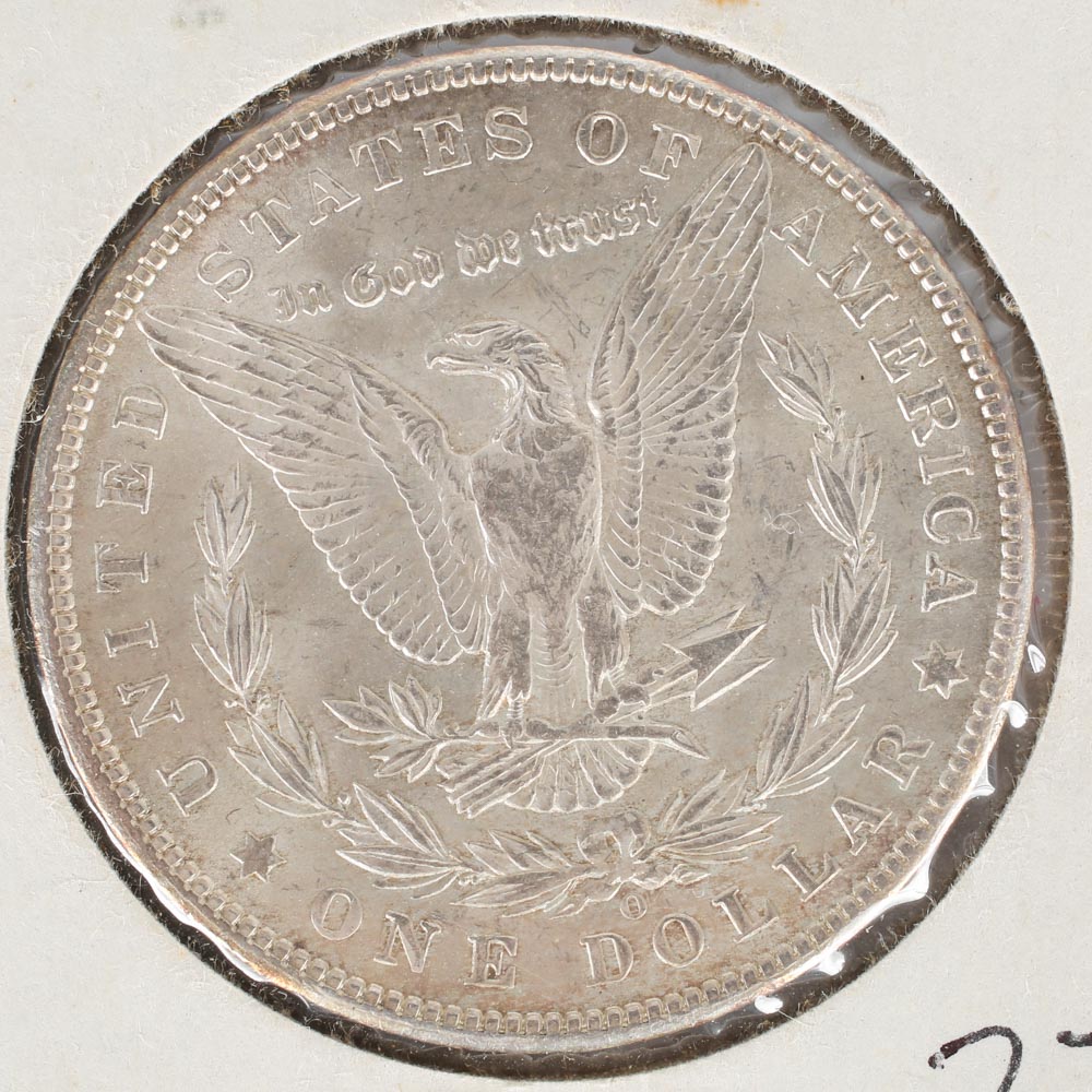 1902 O Morgan Silver Dollar