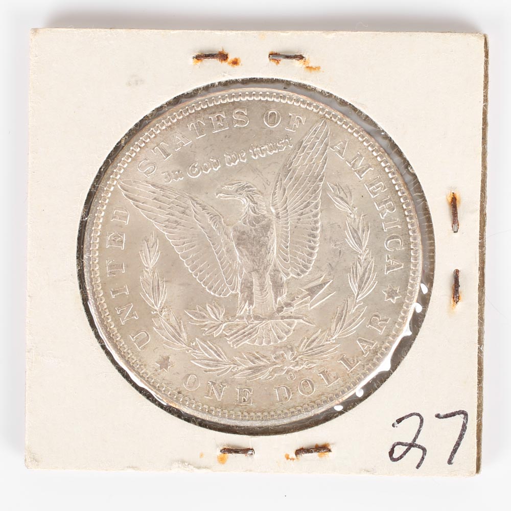 1902 O Morgan Silver Dollar