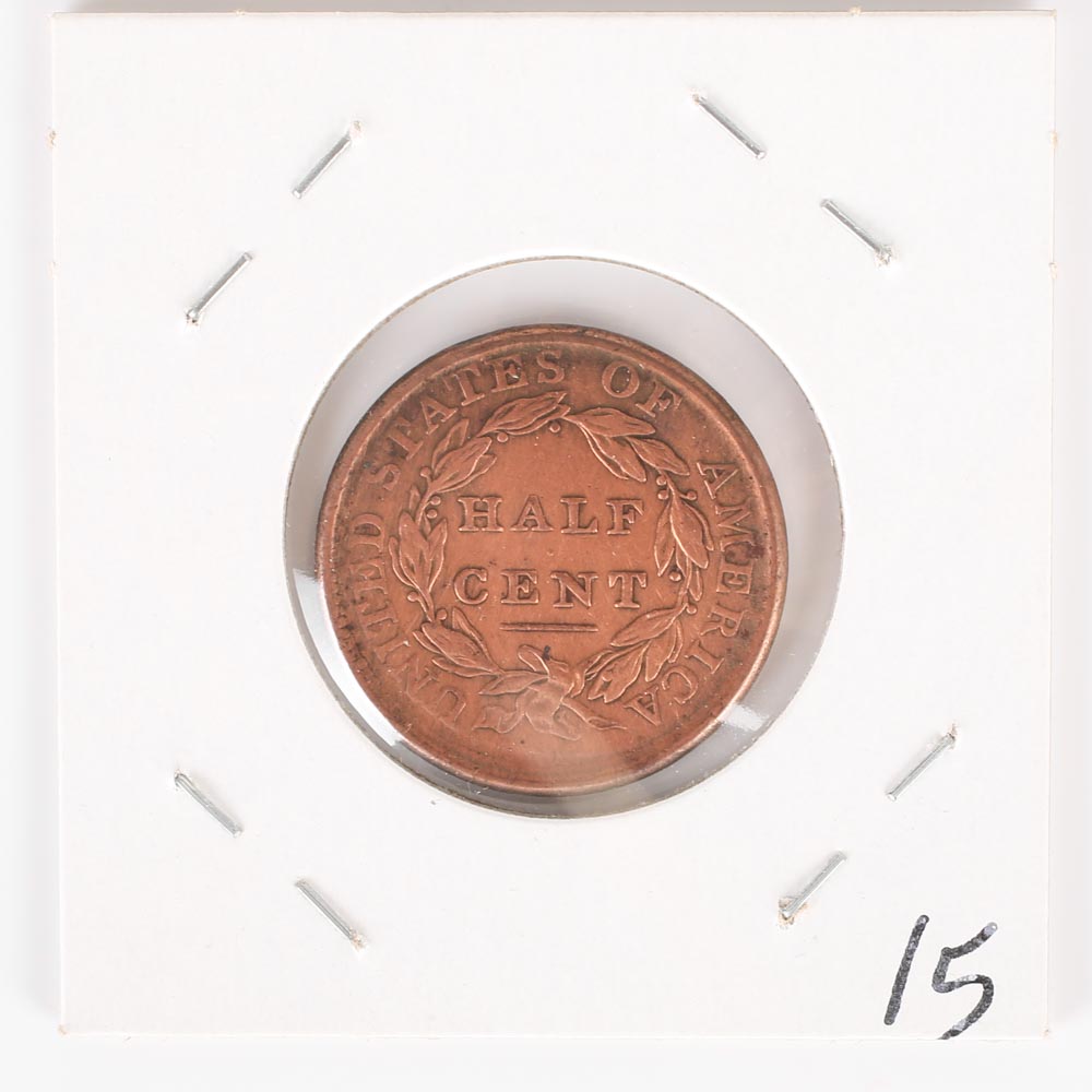1809 Classic Head Half Cent