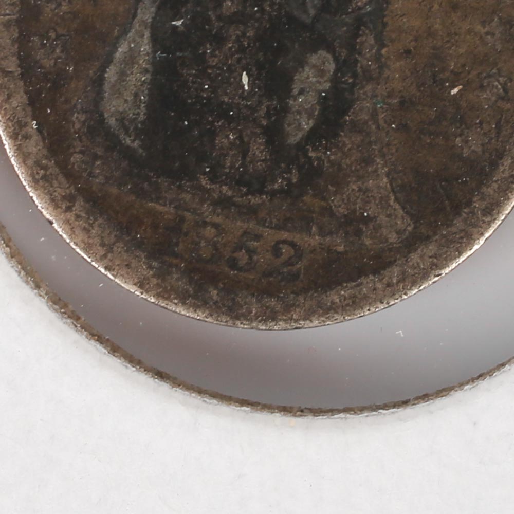 1852 O Seated Liberty Half Dime