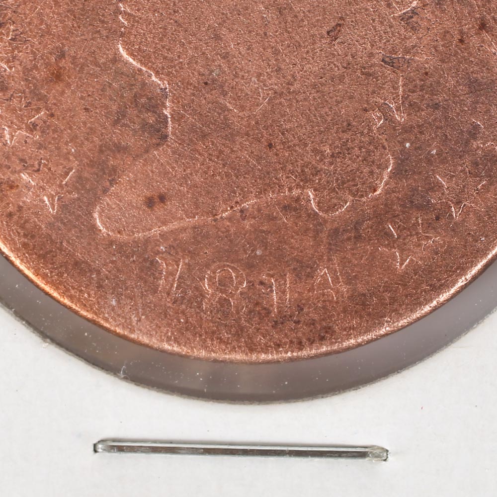 1814 Classic Head Plain 4 Variety Large Cent