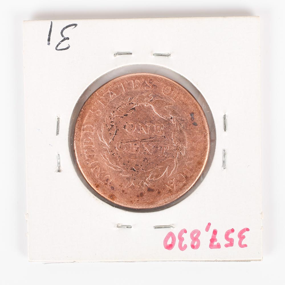 1814 Classic Head Plain 4 Variety Large Cent