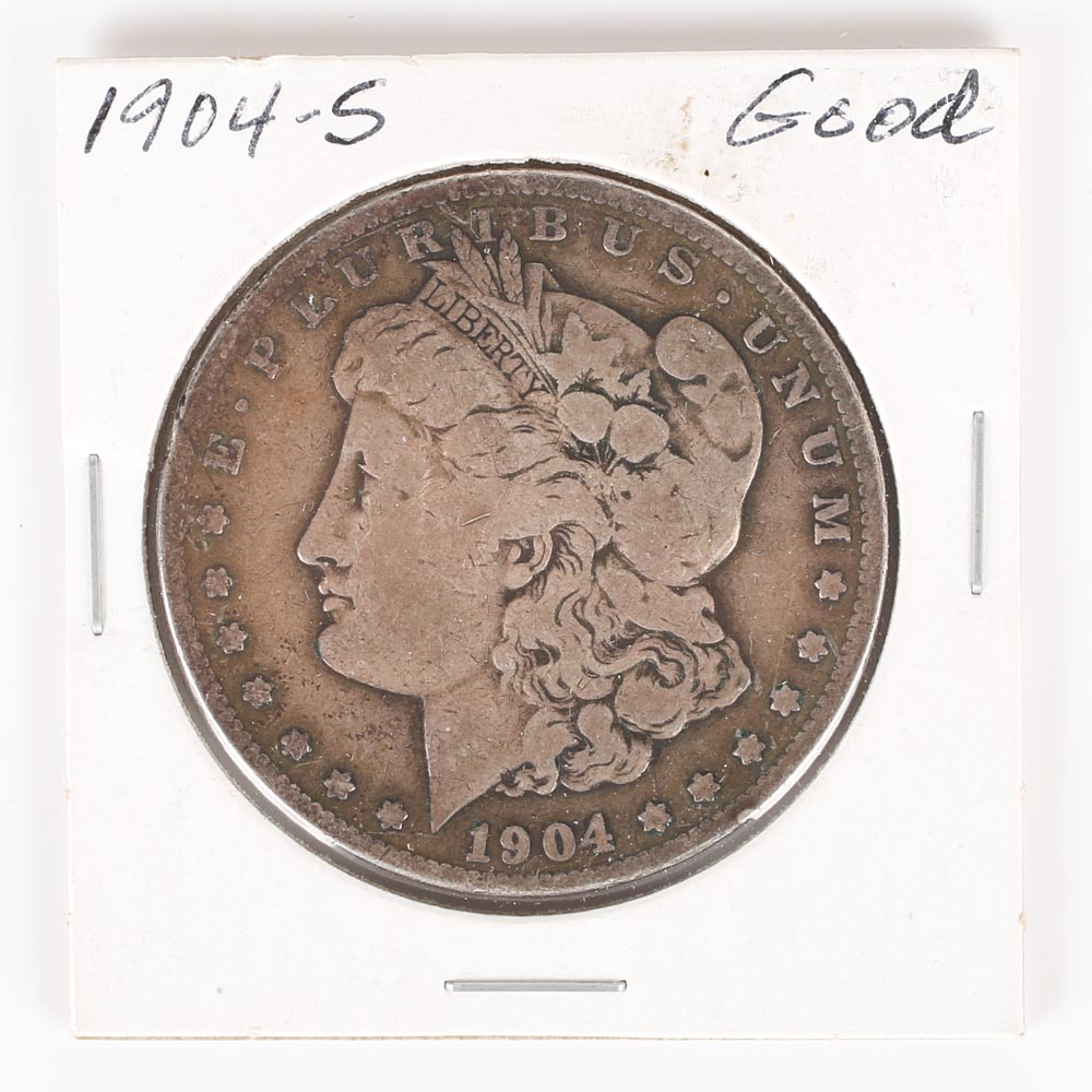 1904 S Morgan Silver Dollar