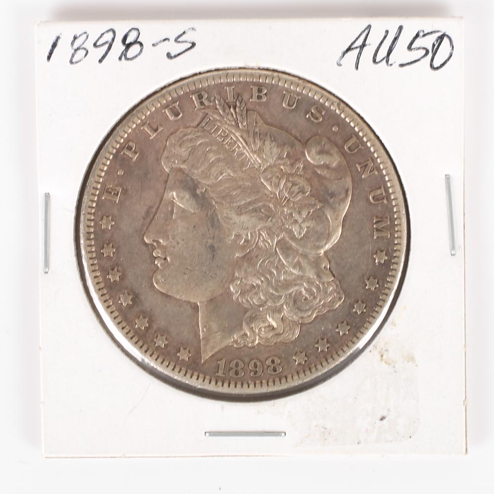 1898 S Morgan Silver Dollar