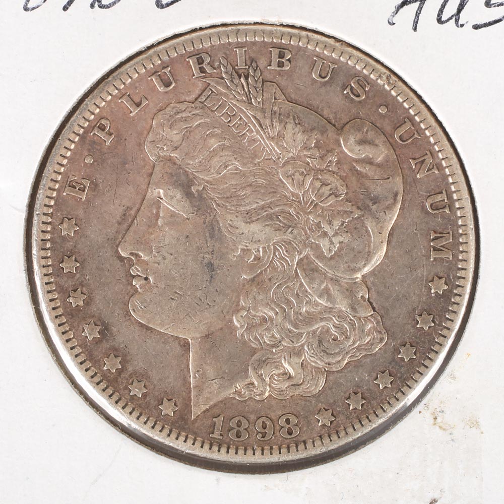 1898 S Morgan Silver Dollar