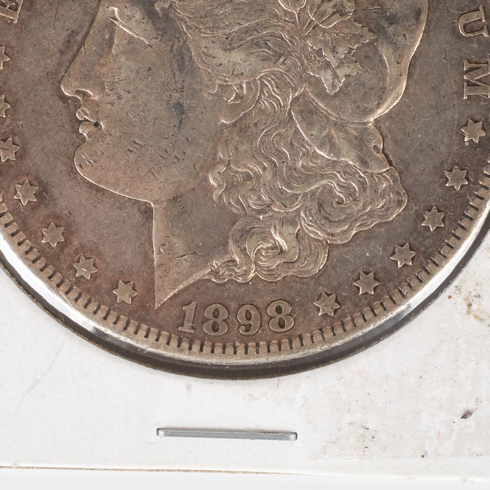 1898 S Morgan Silver Dollar