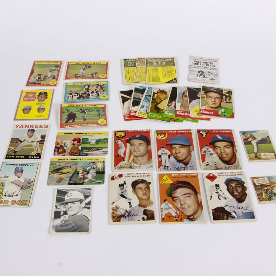 1950's-1960's Miscellaneous Baseball Cards