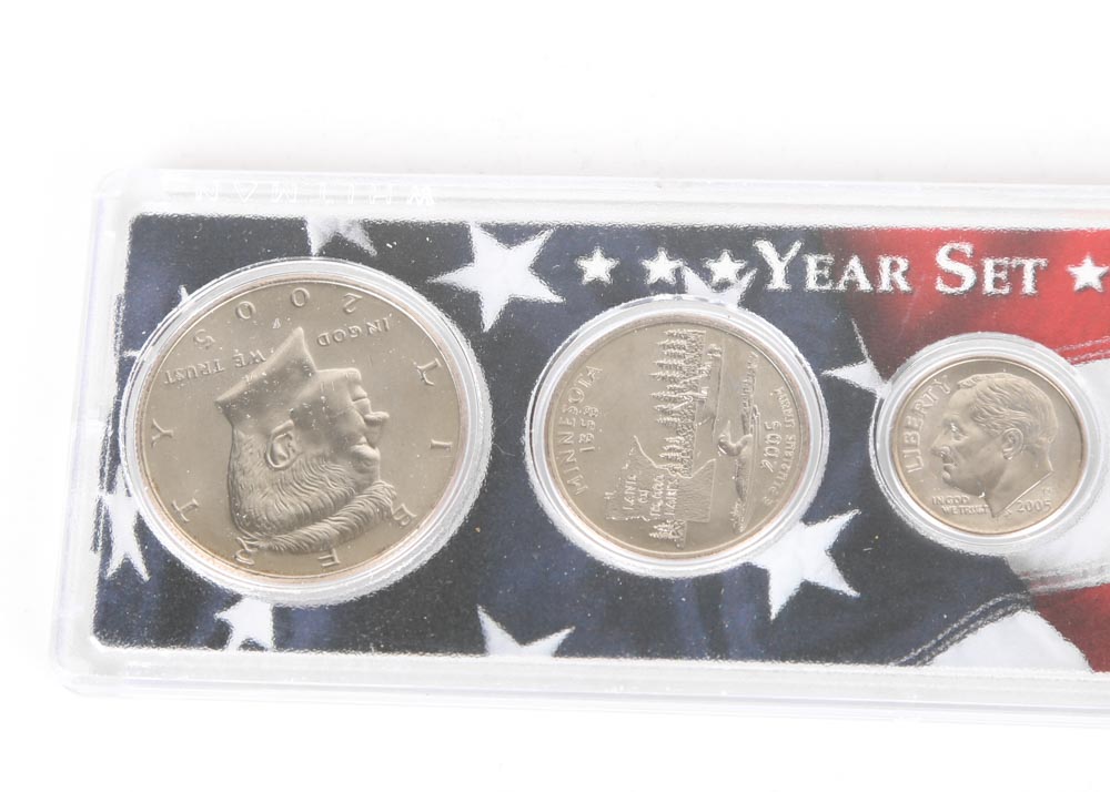 2005 P and D Birth Year Set