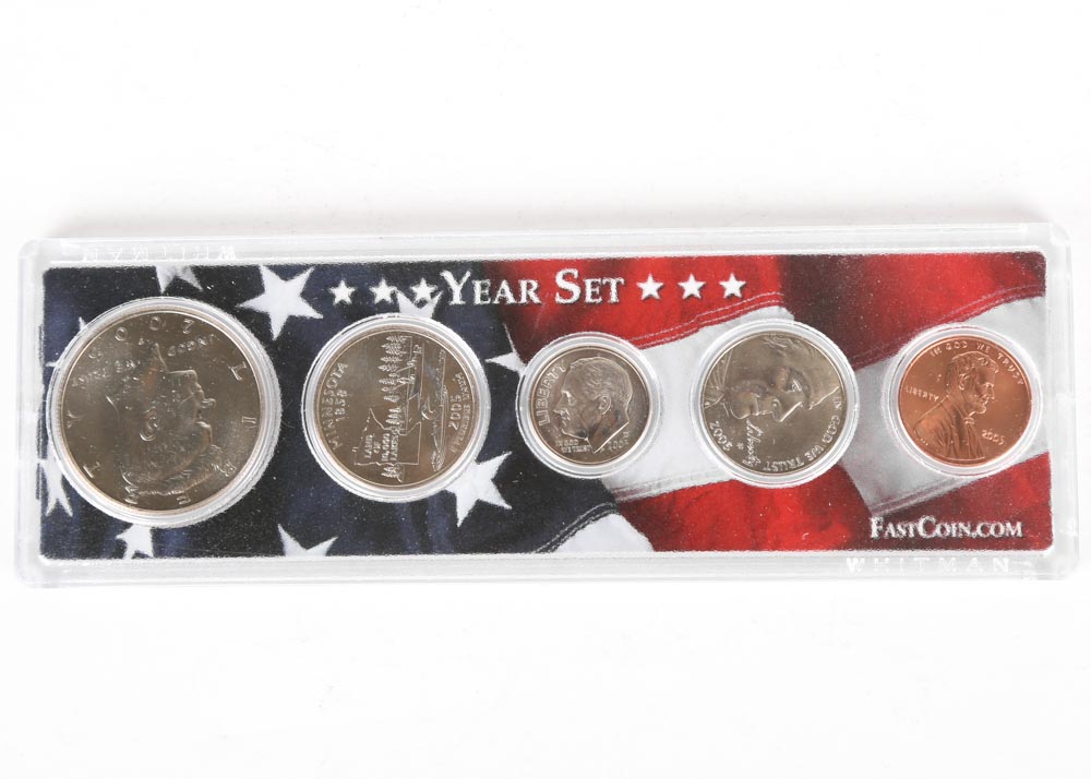 2005 P and D Birth Year Set