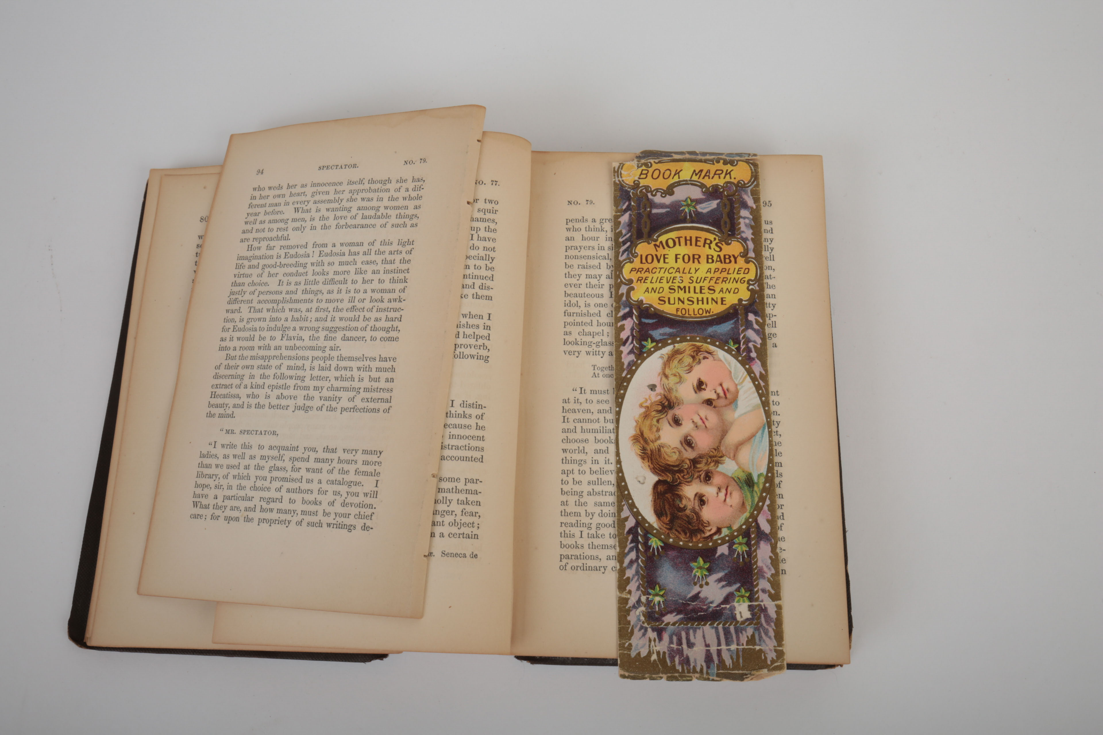 Antique Books "The British Essayists" and "A Spanish Grammar"