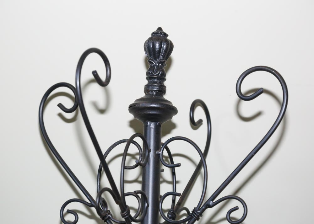 Metal Coat Rack and Umbrella Stand