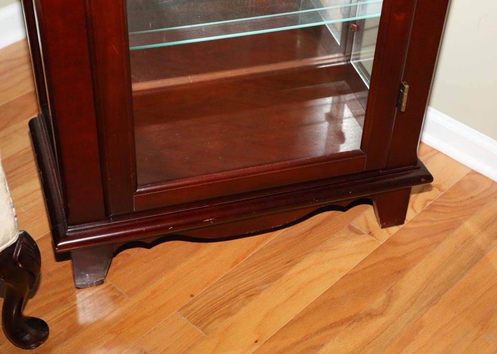 Glazed-Door Curio Cabinet